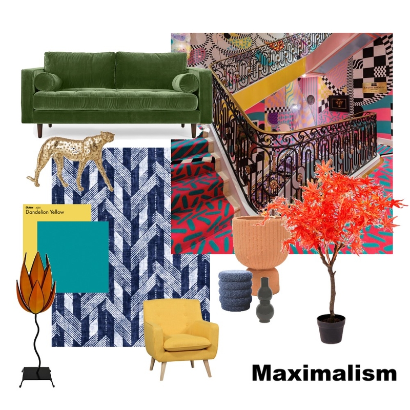 Maximalism Mood Board by paustin on Style Sourcebook