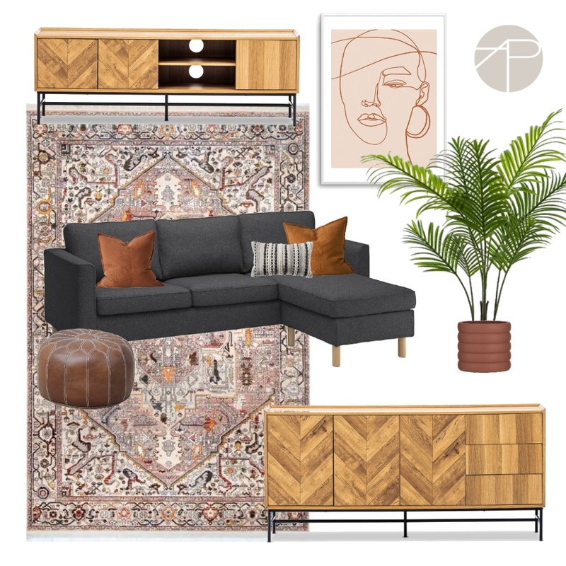 R&G Living Space Mood Board by Alexandra Paul Interiors on Style Sourcebook