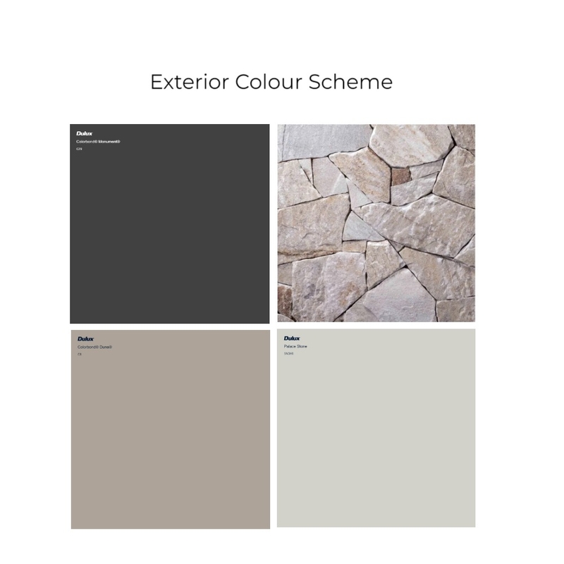 Chifley Exterior Colour Board Mood Board by Styled For Hue on Style Sourcebook