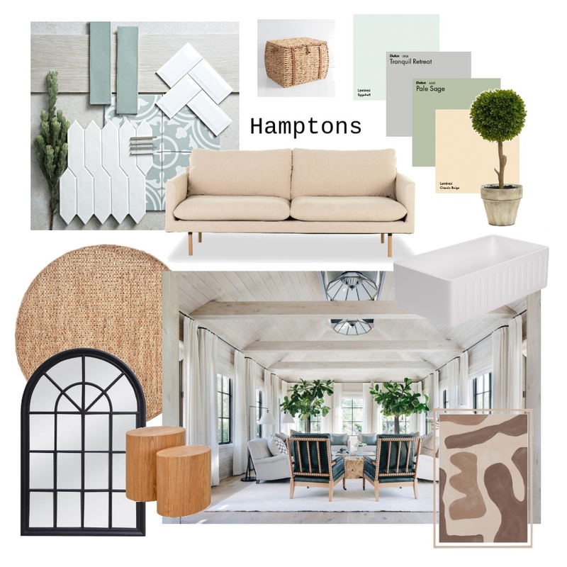 Hamptons Mood Board by paustin on Style Sourcebook