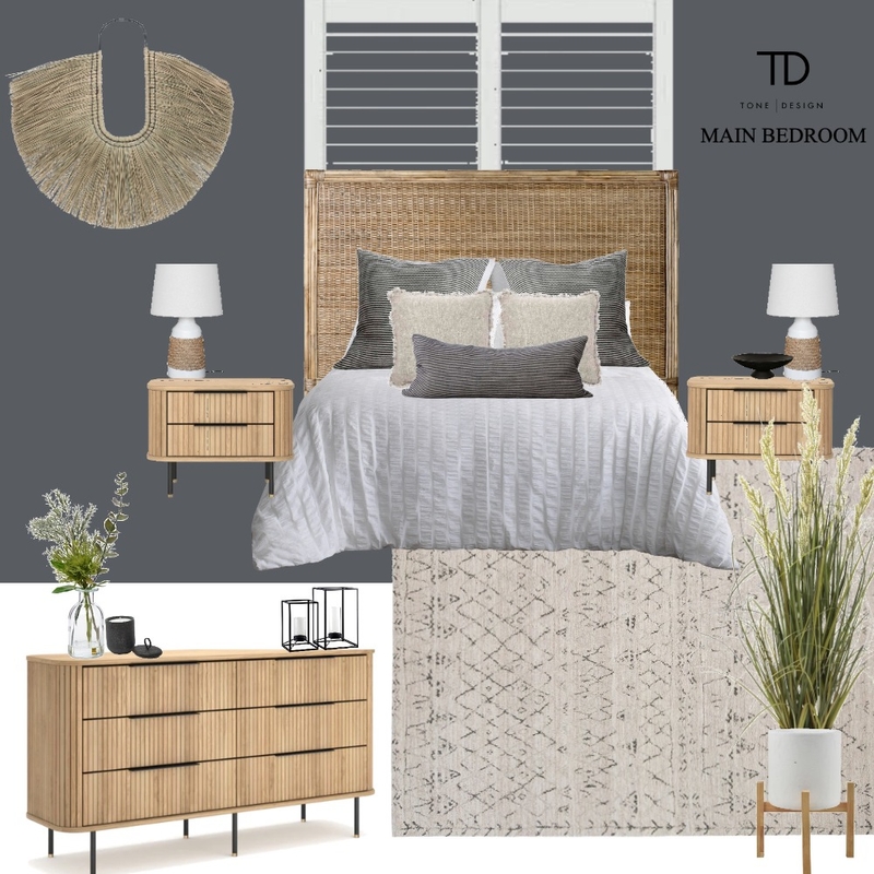 MAIN BEDROOM Mood Board by Tone Design on Style Sourcebook