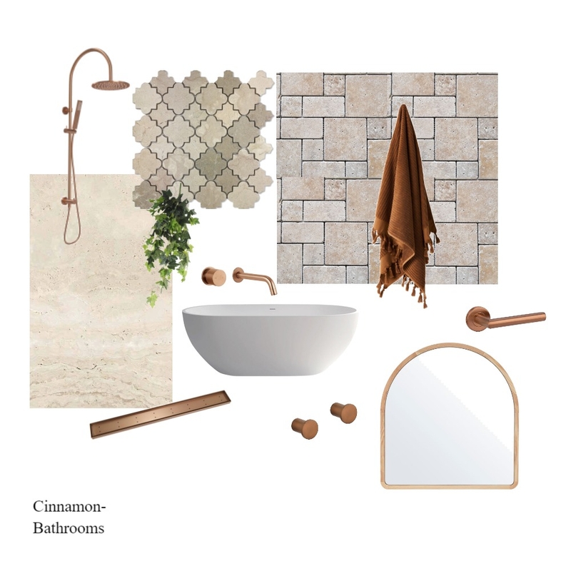 Cinnamon- Bathrooms Mood Board by Coco Interiors on Style Sourcebook
