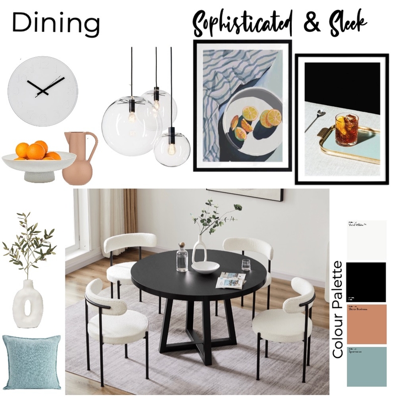 DINING ROOM MOOD BOARD Mood Board by Mood Indigo Styling on Style Sourcebook