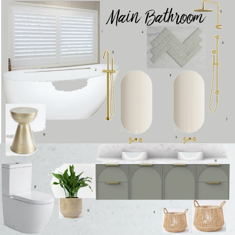 Main Bathroom Mood Board by ejbrad on Style Sourcebook