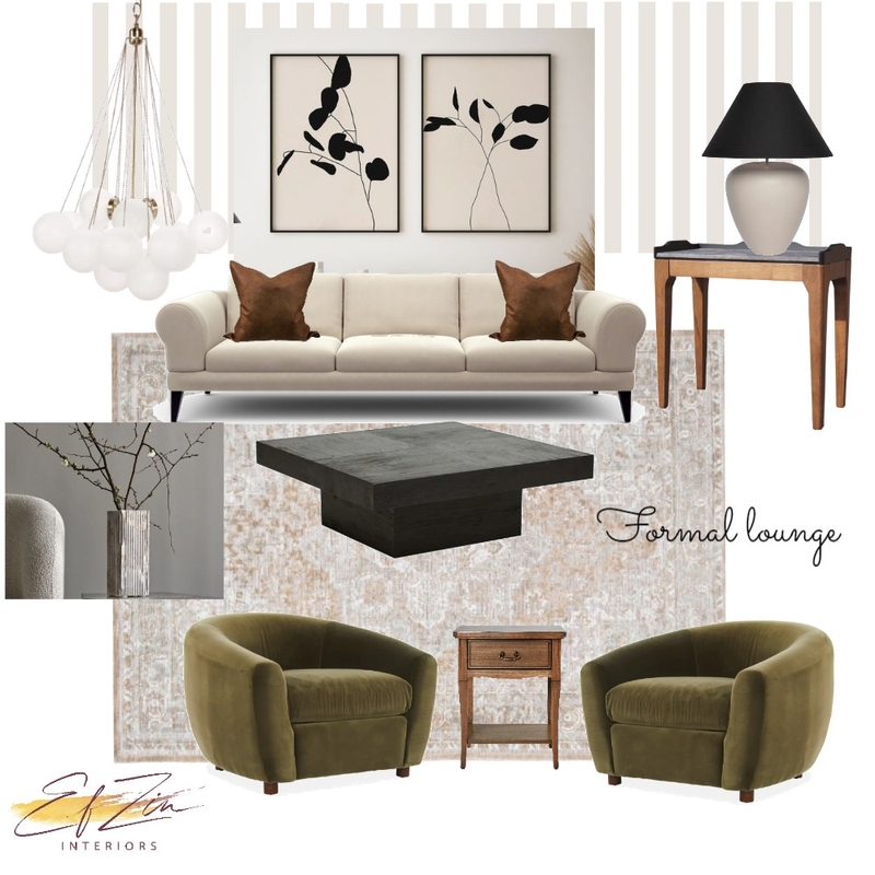Dimi formal lounge 4 Mood Board by EF ZIN Interiors on Style Sourcebook