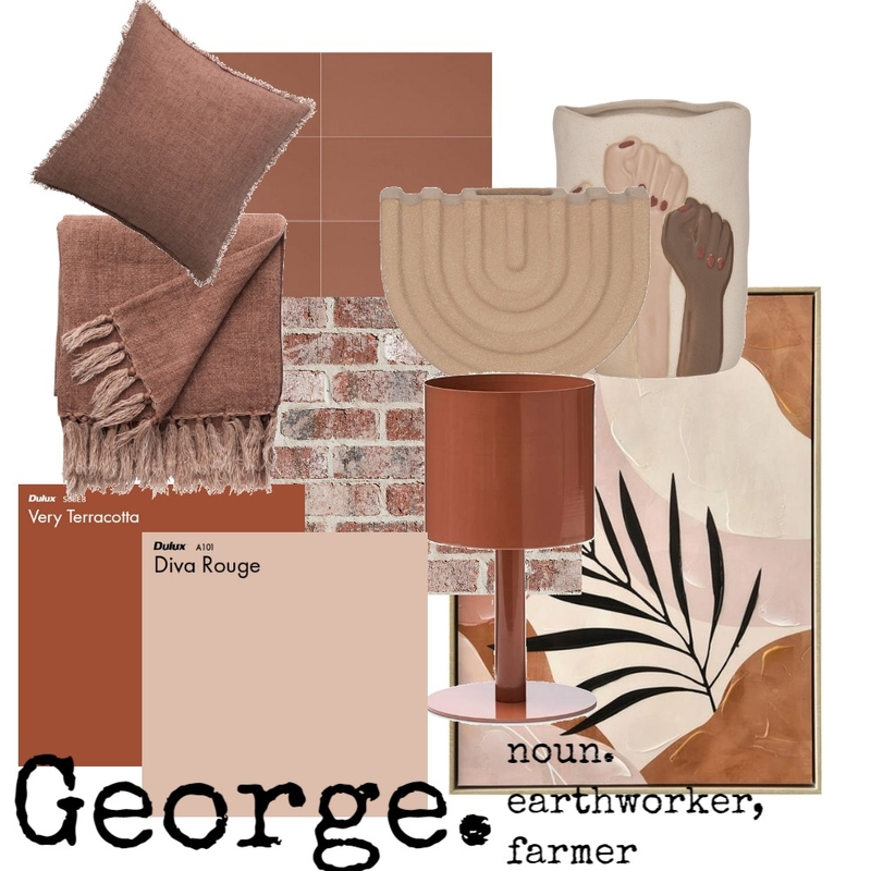 George Mood Board by ⋒ isla designs ⋒ on Style Sourcebook