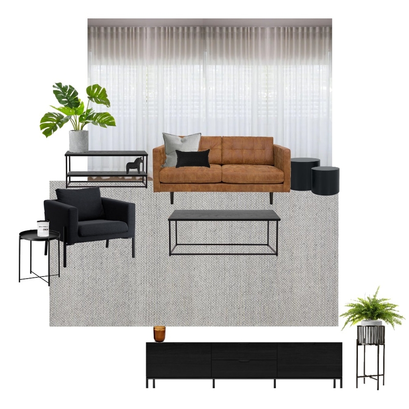 contemporary tan sofa living room Mood Board by Koto Designs on Style Sourcebook