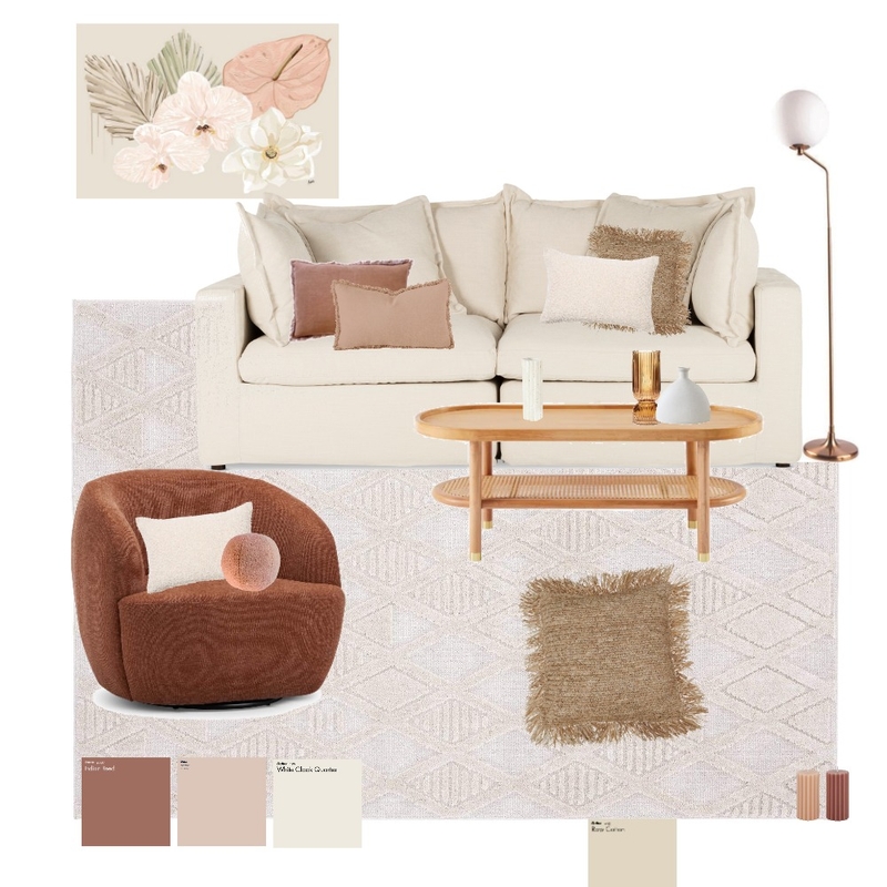 Lounge room Makeover Mood Board by BoholuxebyLiesel on Style Sourcebook