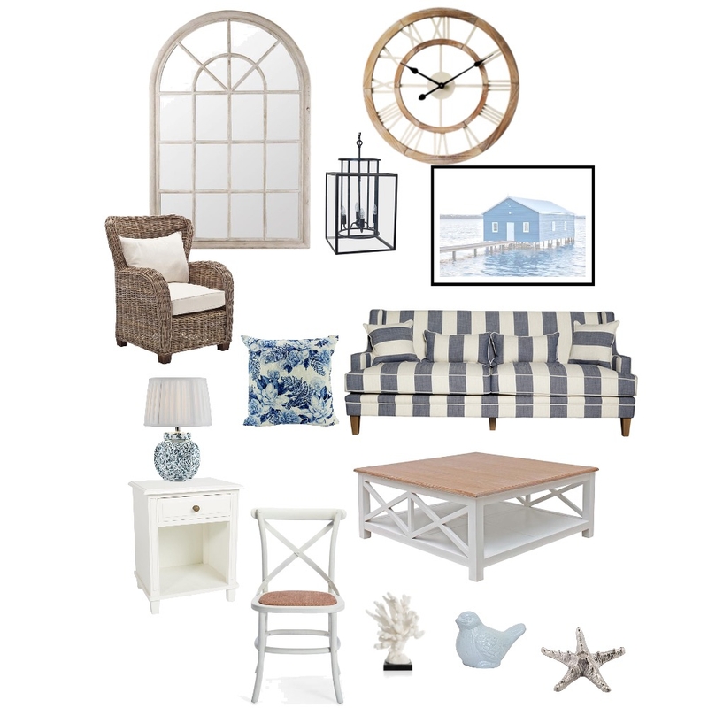 Hamptons Design Elements Mood Board by My Interior Stylist on Style Sourcebook