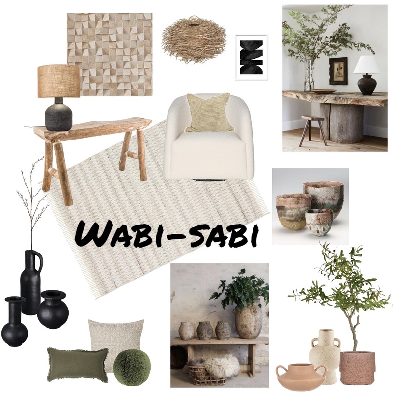 Wabi-sabi Style Mood Board by Lucey Lane Interiors on Style Sourcebook