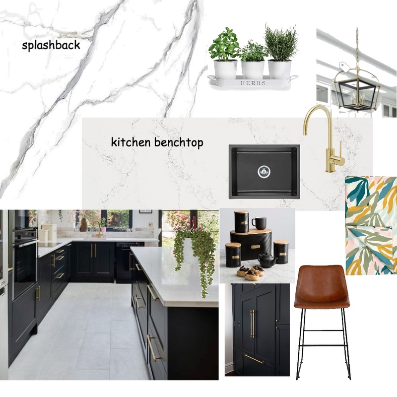 B&W kitchen Mood Board by NN2208 on Style Sourcebook