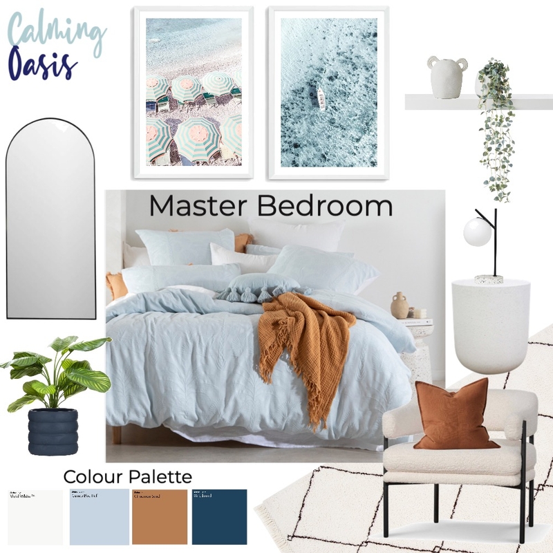 MOOOD BOARD - MASTER BEDROOM Mood Board by Mood Indigo Styling on Style Sourcebook