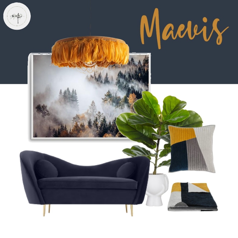 Maevis Mood Board by olive+pine on Style Sourcebook