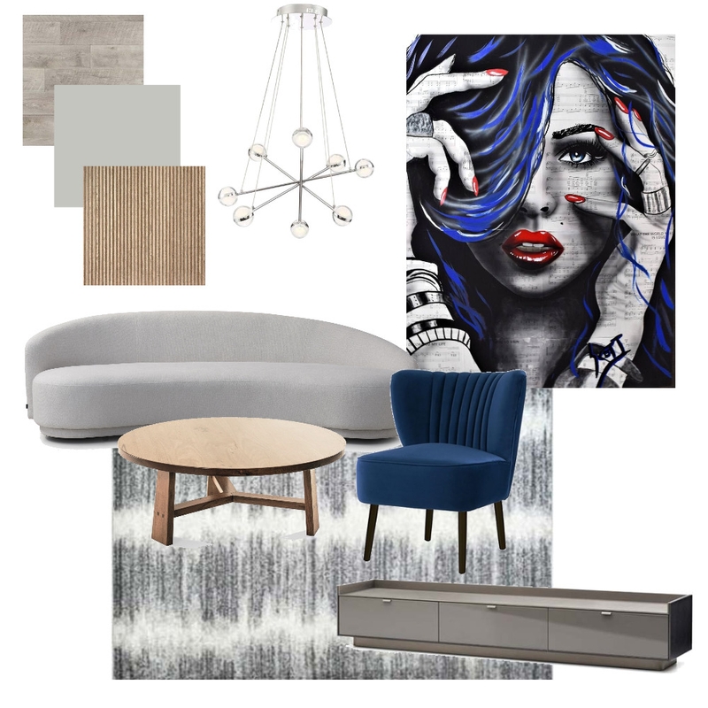 Završni projekat moodboard dnevna soba Mood Board by lelacreates on Style Sourcebook