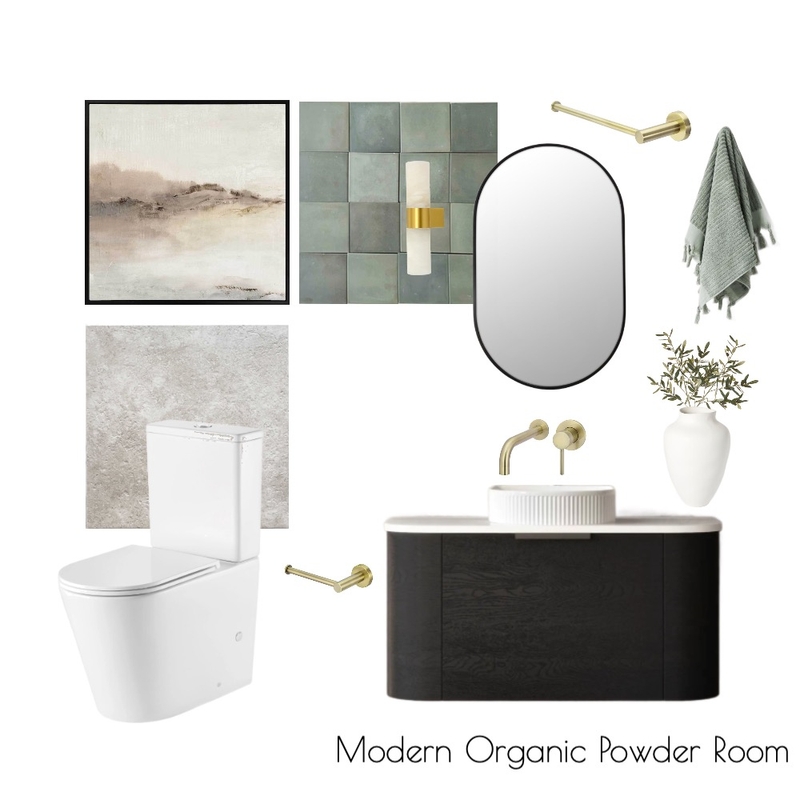 Powder Room V5 Mood Board by Mood Collective Australia on Style Sourcebook