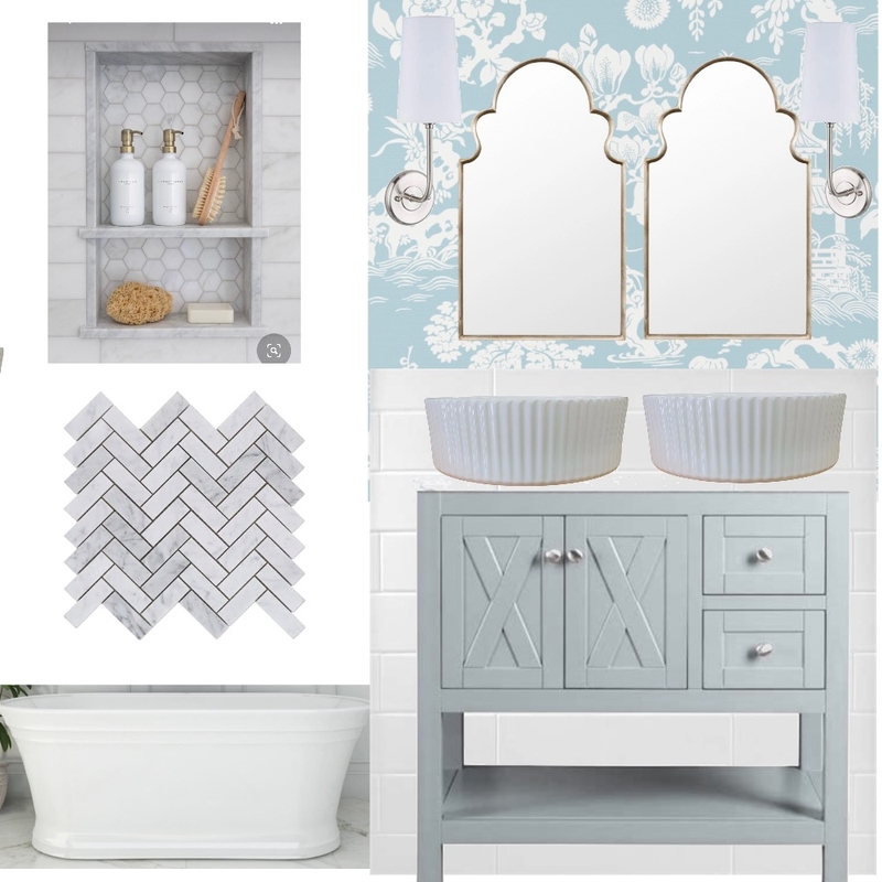 Kids Bathroom Wallpaper Mood Board by Tamalina on Style Sourcebook