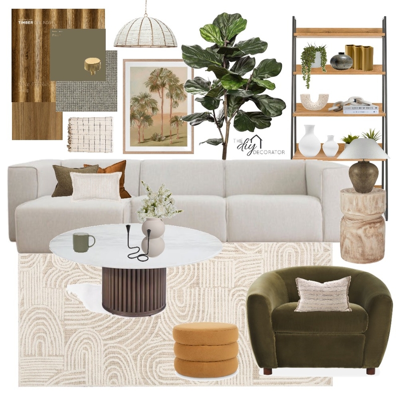 Natural home living Mood Board by Thediydecorator on Style Sourcebook