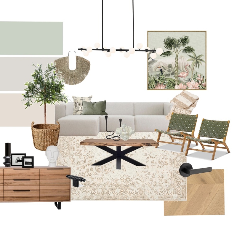 A Living Room Oasis Mood Board by The Blue Space on Style Sourcebook