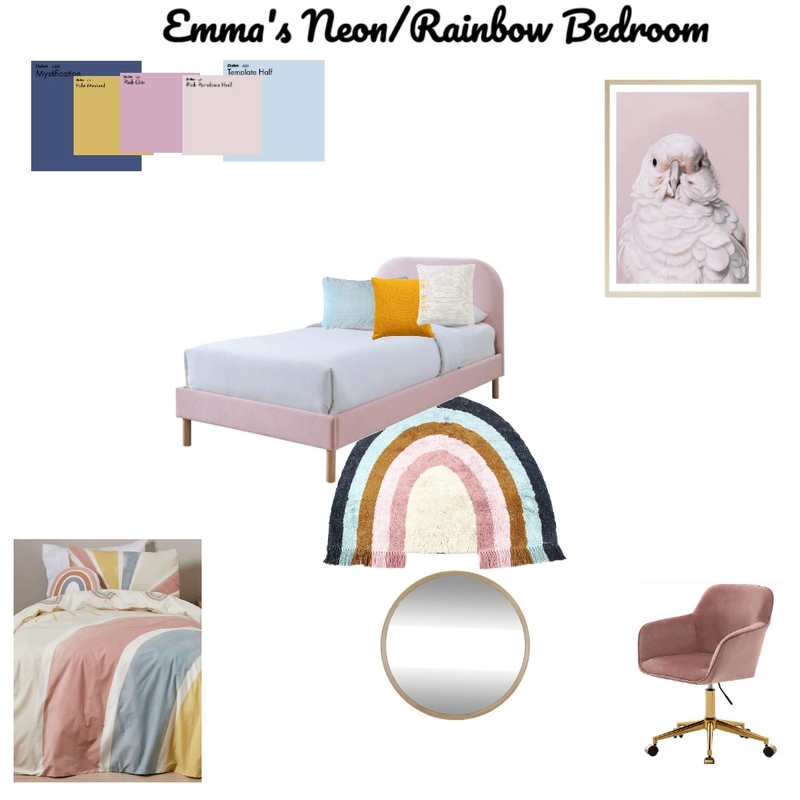 Emma's bedroom Mood Board by Evi Earle on Style Sourcebook