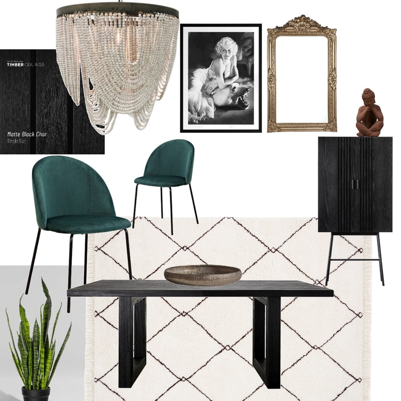 Moody Dining Mood Board by MIKU Home on Style Sourcebook