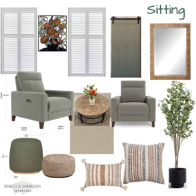 SITTING FIREPLACE Mood Board by Sheridan Interiors on Style Sourcebook