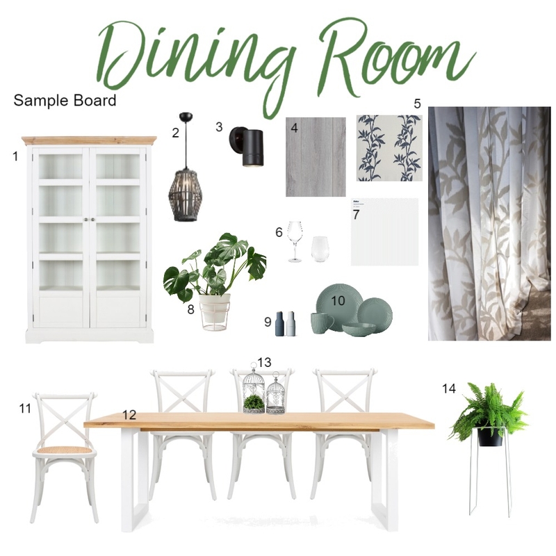 Dining Room Mood Board by Jana Wiese on Style Sourcebook