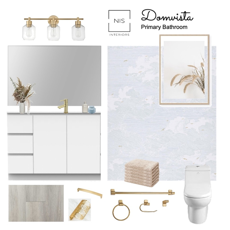 Domvista - Primary bathroom Mood Board by Nis Interiors on Style Sourcebook