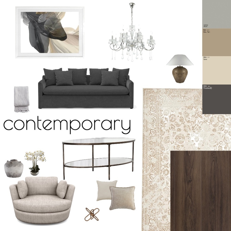 Contemporary Mood Board by smcdesigns on Style Sourcebook