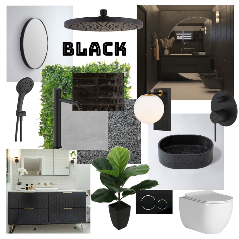 Black Mood Board by CSugden on Style Sourcebook