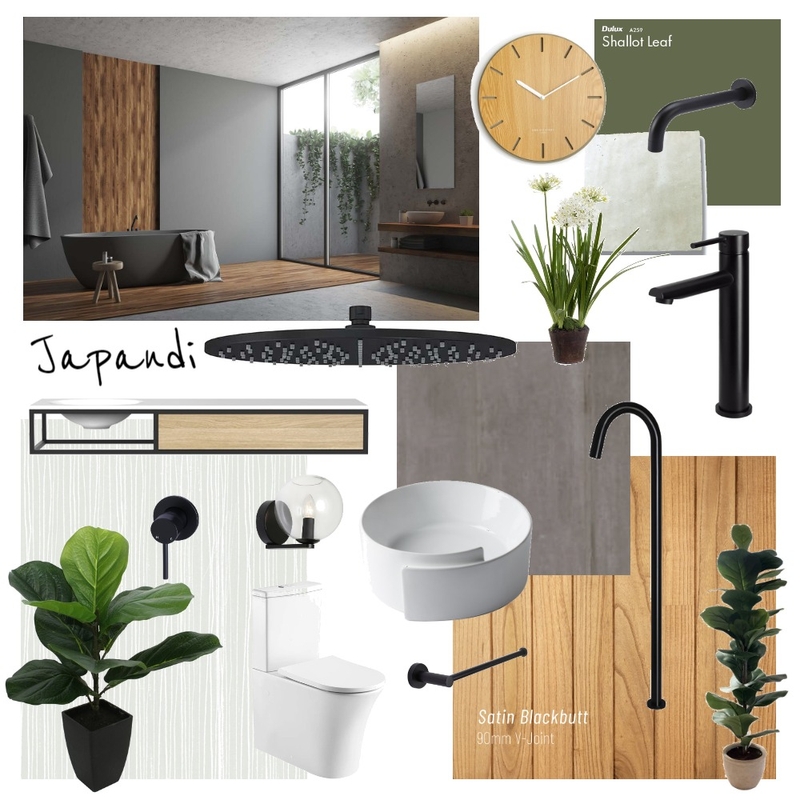 Japandi Mood Board by CSugden on Style Sourcebook