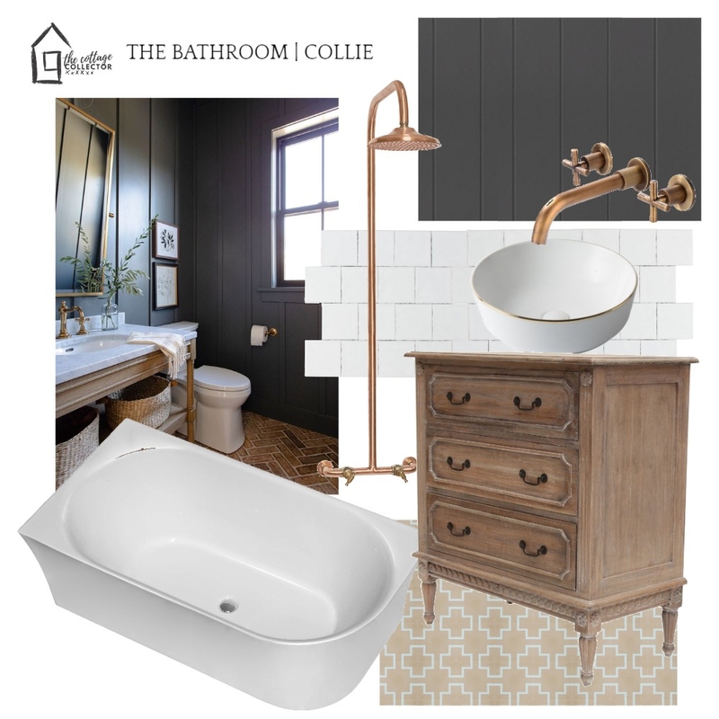Bathroom | Collie Mood Board by The Cottage Collector on Style Sourcebook
