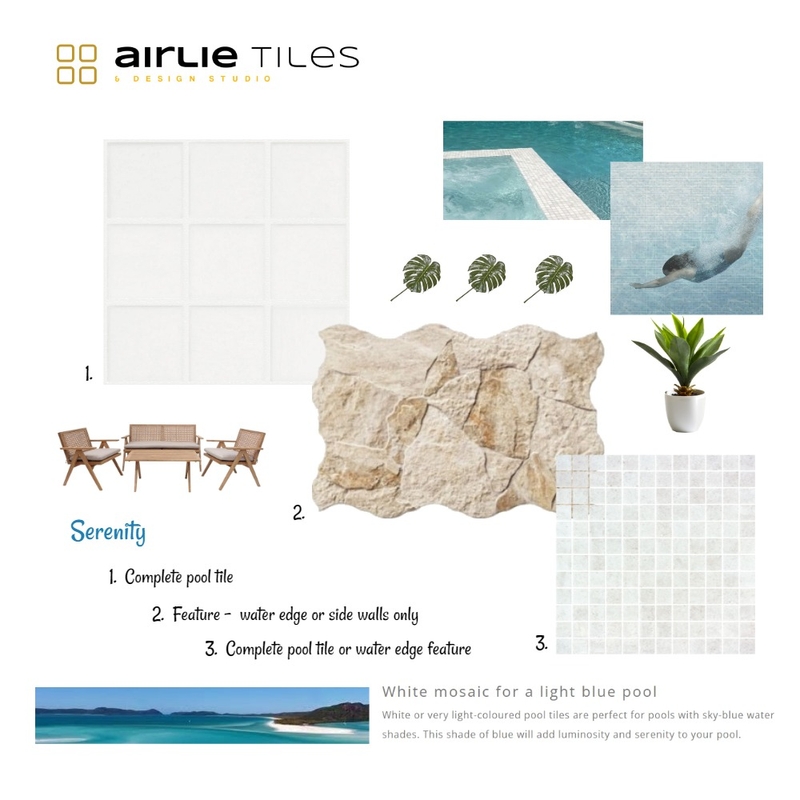 White Mood Board by Airlie Tiles on Style Sourcebook