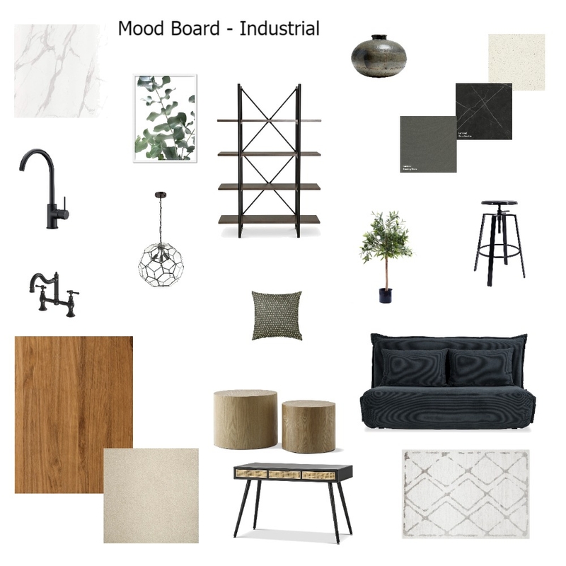 mood board industrial Mood Board by SJ on Style Sourcebook