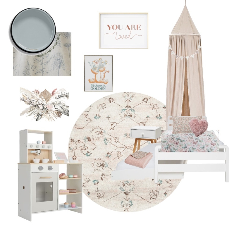 Willa's Big Bedroom Mood Board by Maven Interior Design on Style Sourcebook