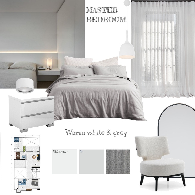 master bedroom Mood Board by manda on Style Sourcebook