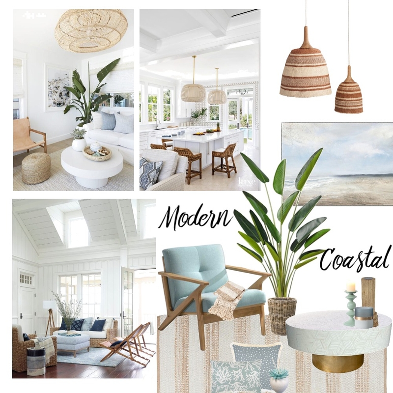 Modern Coastal Mood Board by Lucey Lane Interiors on Style Sourcebook