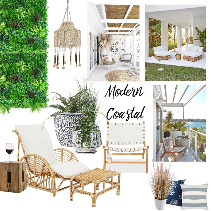 Modern Coastal outdoors Mood Board by Lucey Lane Interiors on Style Sourcebook