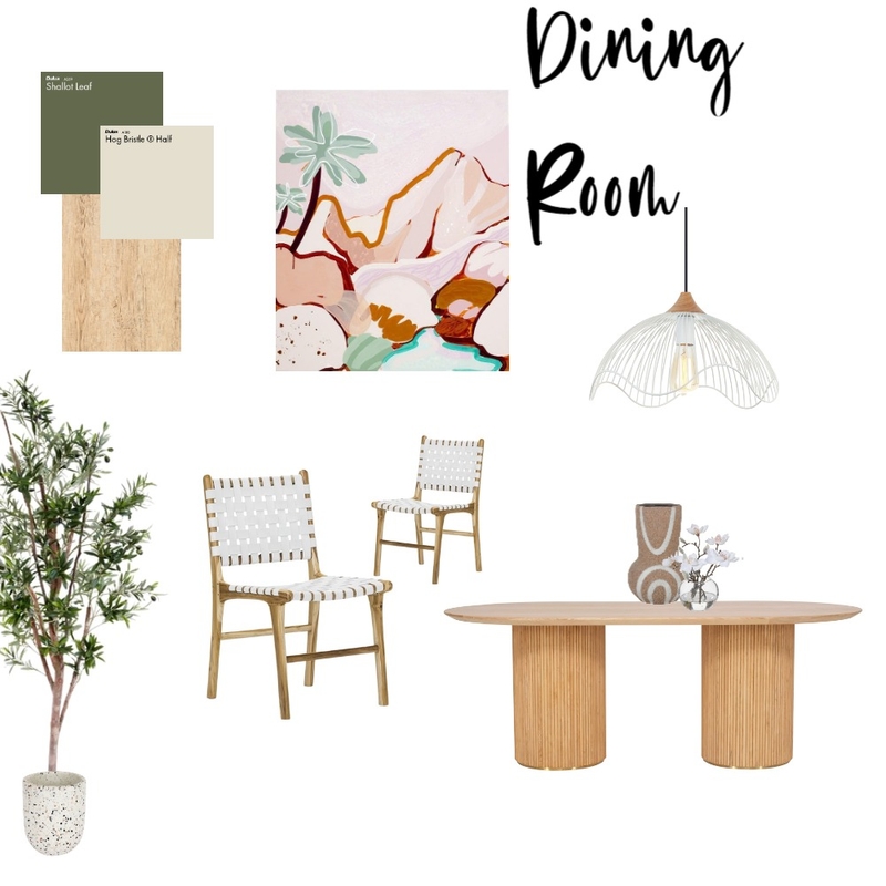 My take on a Modern Coastal Dining Space Mood Board by MND Interior Co on Style Sourcebook