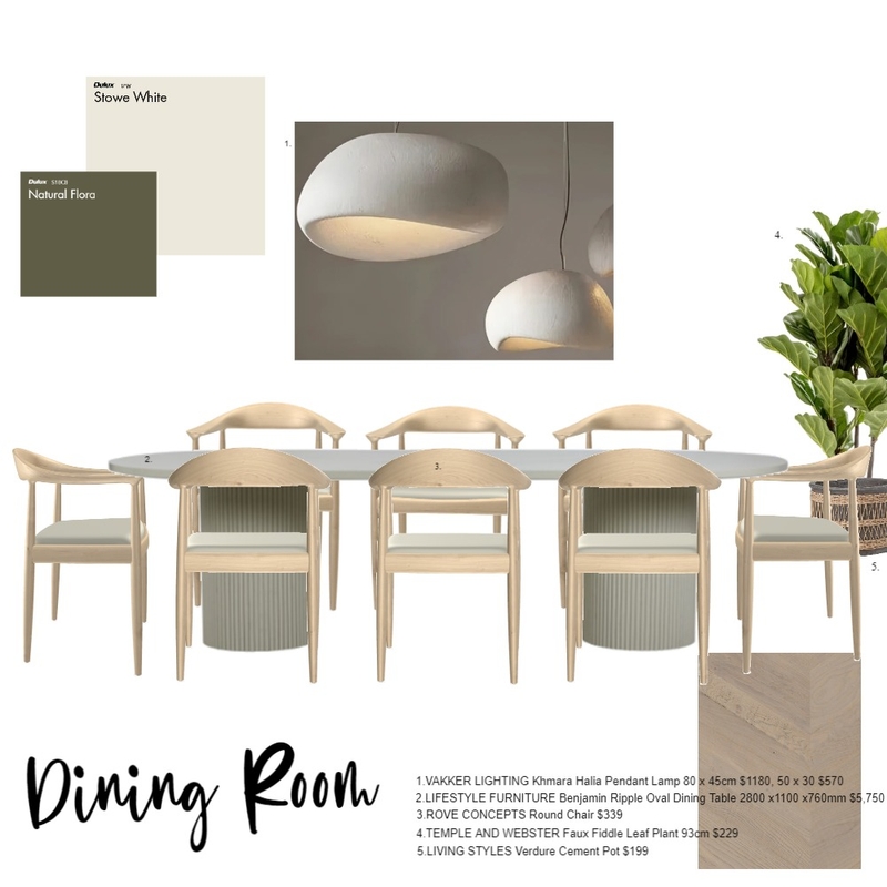 MODULE 9 Sample Board Dining Mood Board by Princess Tiatco on Style Sourcebook