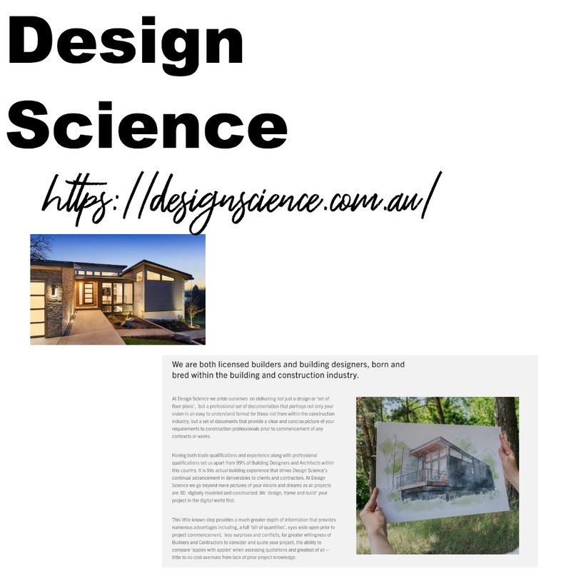 Design Science Mood Board by Design Science on Style Sourcebook