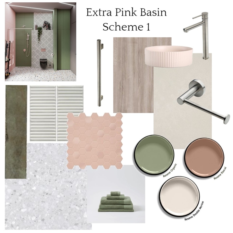 Extra Pink Basin Scheme 1 Mood Board by JJID Interiors on Style Sourcebook