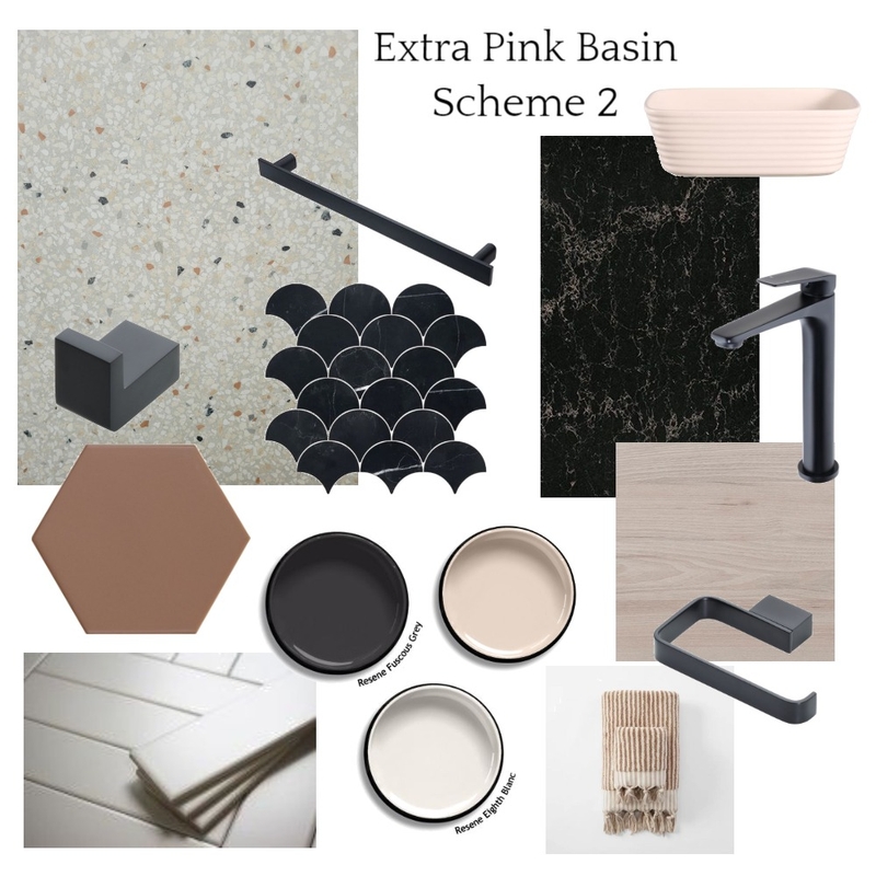Extra Pink Basin Scheme 2 Mood Board by JJID Interiors on Style Sourcebook