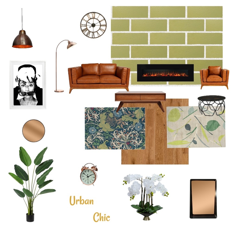 Urban Chic Mood Board by Iskra on Style Sourcebook