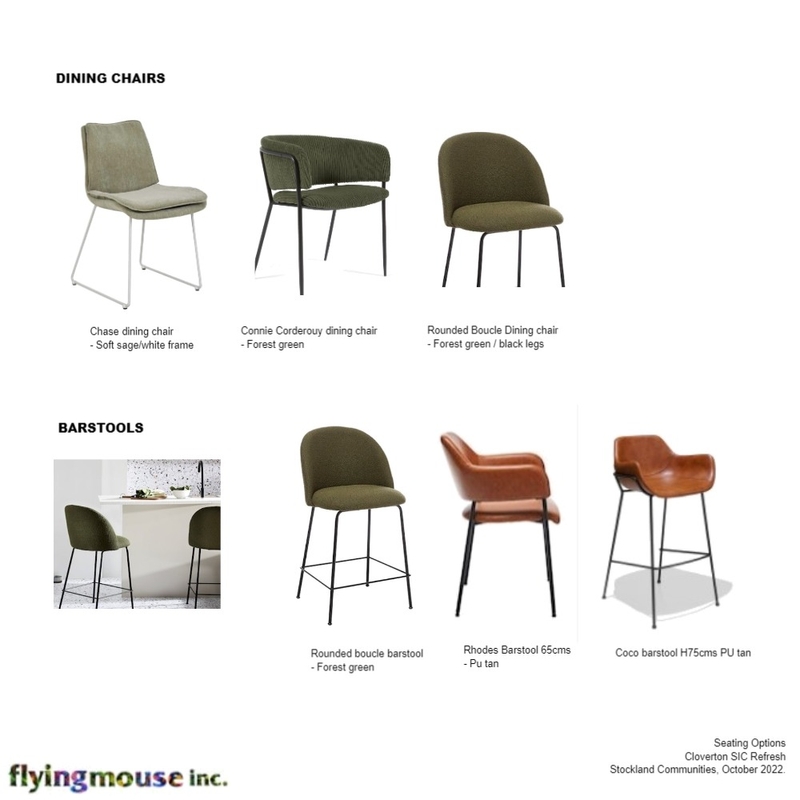 Table seating Options Mood Board by Flyingmouse inc on Style Sourcebook