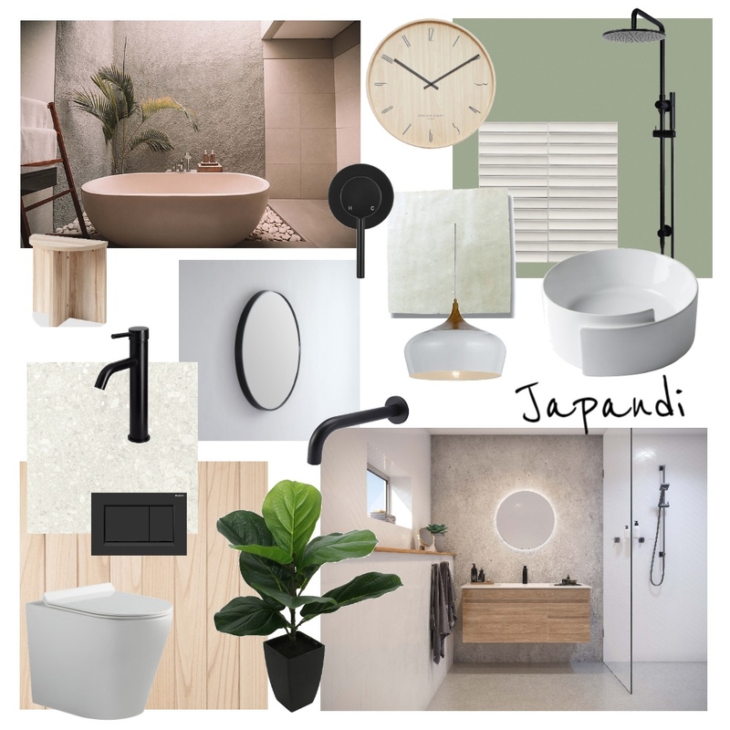 Japandi Mood Board by CSugden on Style Sourcebook