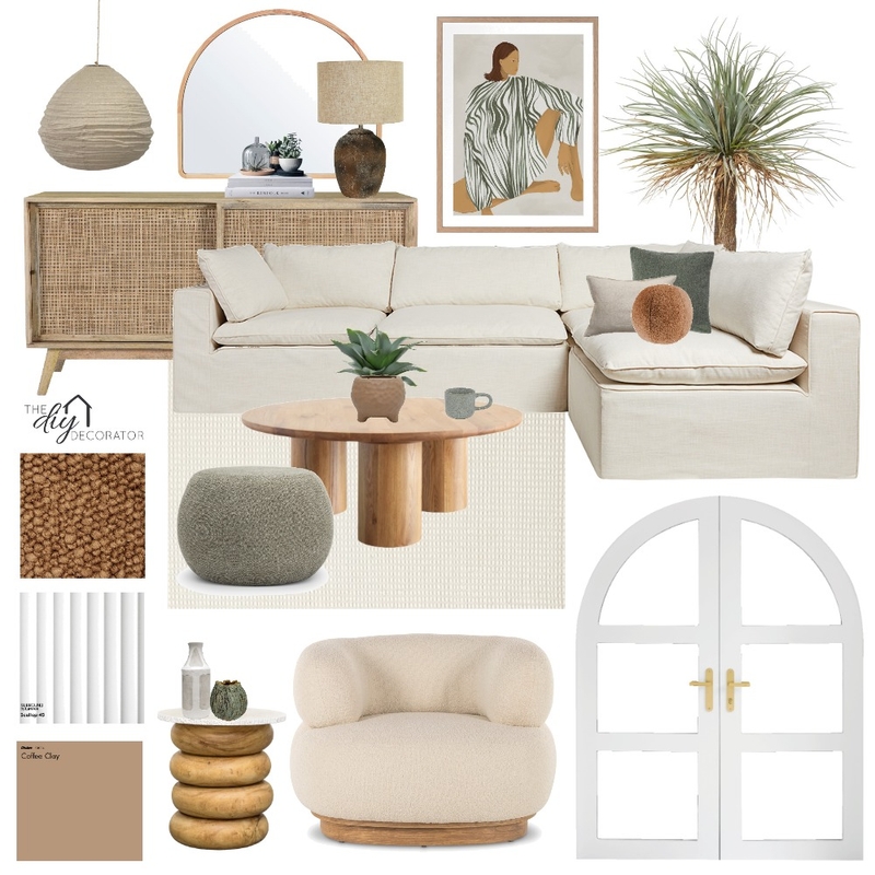 Modern neutrals Mood Board by Thediydecorator on Style Sourcebook