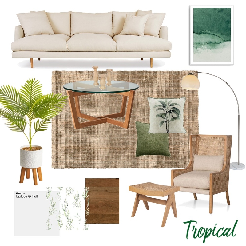 Bring tropical indoors Mood Board by Jast Edit on Style Sourcebook
