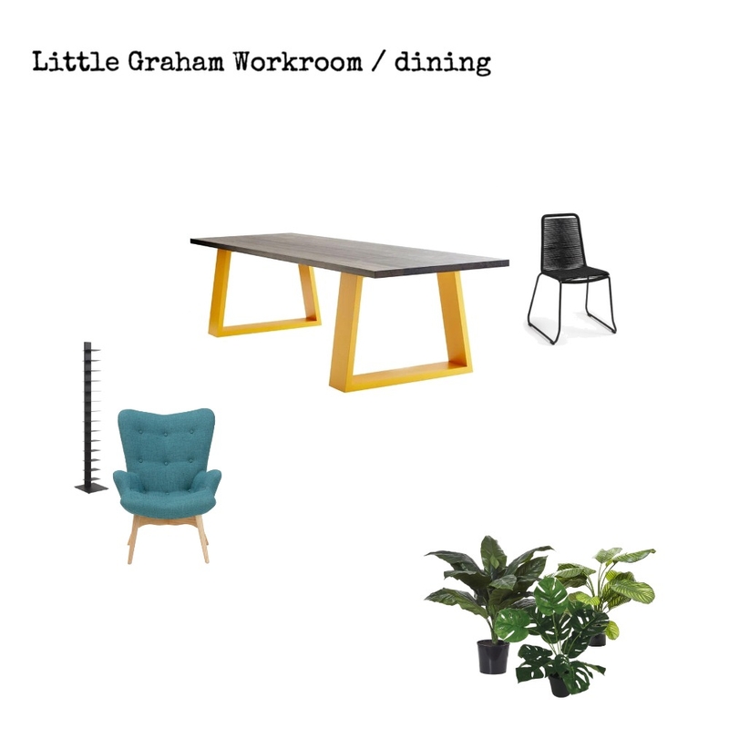 little Graham workroom / dining 2 Mood Board by Susan Conterno on Style Sourcebook