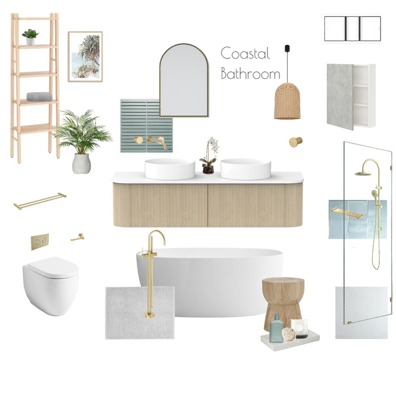 coastal bathroom Mood Board by Sophie Li on Style Sourcebook