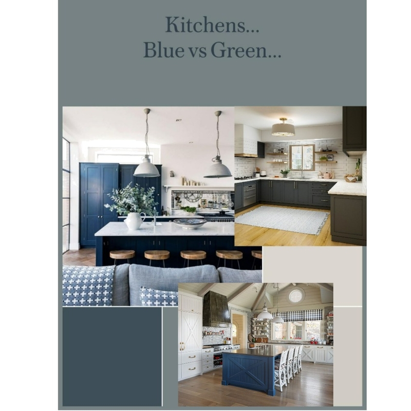 Blue Green Kitchen 2 Mood Board by Richard Howard on Style Sourcebook